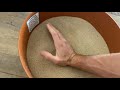 Iron Palm and Fist training. Sand bucket method of Shaolin Kung fu.