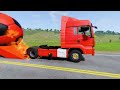 High speed monster trucks vs ramp crashes - 22 | funny cars | BeamNG drive