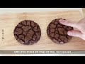 Tip to make beautiful cracks! Brownie Crinkle Cookies