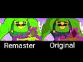 Waluigi VS Smash Bros BATTLE RAP Comparison remaster vs original