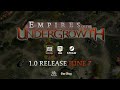 Empires of the Undergrowth - 1.0 Release Date Trailer | RTS Ant Colony-Builder