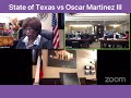 State of Texas vs. Oscar Martinez III MURD3R Trial Day 1
