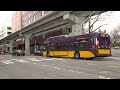 Trolleybuses (Trackless Trolley) in Seattle, Washington, United States 2021