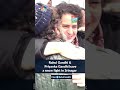 Watch Video: Rahul Gandhi & Priyanka Gandh's Fun Snowball Fight During Bharat Jodo Yatra In Srinagar