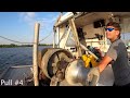 20,000 Shrimp and a BOAT Full of WATER in less then 4 HOURS! (Catch & Cook Cajun Style)
