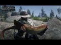 RED DEAD REDEMPTION 2 | FISHING IN THE LAKE ASMR