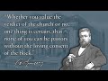Spurgeon's Advice on Discerning the Call to Preach