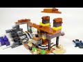 LEGO Minecraft The Badlands Mineshaft 21263 Speed Build Review