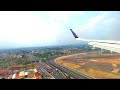 (4K) Volaris Landing at Mexico's International Airport/Aterrizaje Aeropuerto Intl. Ciudad de México.