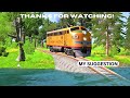 Impossible Rail Tracks vs Trains - Beamng Drive