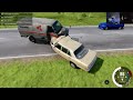 Dangerous Driving🚚🚒🚕truck and Car🚗 Crashes game 4k logitech rally bar BeamNG Drive gameplay_ gamer#2