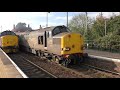 Norfolk Class 37's RHTT & Passenger November 2017