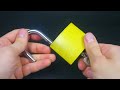 Science Experiment LIQUID NITROGEN vs LOCK