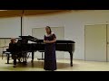 Oh quand je dors, F. Liszt, Yael Sieradzki