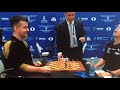 Ian Nepomniachtchi 2770 ; Magnus Carlsen 2830.FIDE World Blitz Chess Championship.