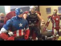 Avengers Stop Motion-[Age of Ultron] Avengers vs Ultron Pt 2 Final Battle Stop Motion