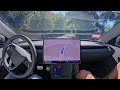 Timelapse of Tesla FSD 12.4.3 Ride with Machine #2