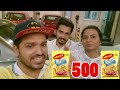 Cooking 100 Maggie At Once Challenge | Hungry Birds
