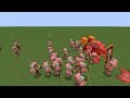 MINECRAFT MOBS vs THEIR MUTANTS in Minecraft Mob Battle