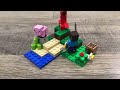LEGO Minecraft 21177 The Creeper Ambush speed build