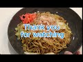 How to cook Yakisoba