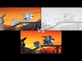 The Brave Locomotive by Andrew Chesworth Part 3 (Storyboard vs Pencil Test vs Final Version)