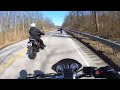 Honda Hornet 919 POV Ride | Crazy Winter Ride