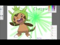 Time to Speed Draw: Chespin! (Pokemon)