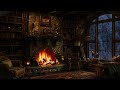 Cozy Rain Sounds for Relaxing - ASMR Cozy Rain with Fireplace - Relaxing Rain for Instant Deep Sleep