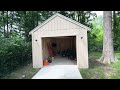 Overview of my 12x16 shed with power and fiber networking.