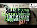 Chris Brown - Nightmares ft Byron Messia (instrumental piano remake)