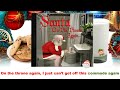 Funny Christmas Song for all Ages!!! Santa - On the Throne Again