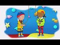 Caillou Learns Ice Hockey | Caillou Compilations