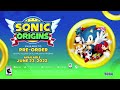 Sonic origins animation