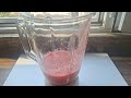 Cool watermelon and strawberry smoothie, a diet smoothie without any sugar!