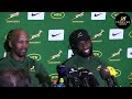 Skiya Kolisi admits Ireland rivarly is personal | Springboks Press Conference