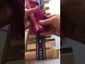 Inkle Weaving - How to weave in thread ends - and weaving bookmarks