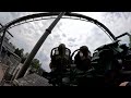 Oblivion & Raptor Roller Coasters! Onride POV! Gardaland, Italy