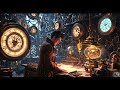 The Time Traveler’s Workshop (AI music)
