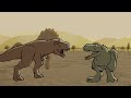 T-Rex vs Giganotosaurus | Jurassic World Dominion Animation