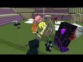 OP BOSSES ALLIANCE Vs ENDERMAN & IRON GOLEM & WARDEN ALLIANCE MOBS BATTLE IN MINECRAFT