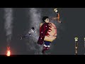 Naruto and Sasuke vs Luffy GEAR 1-5