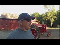 Taking a ride on the Farmall 450 diesel