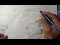 Create a beutiful panting 👍 👍 🤗 @mgartofficial #jhopdi panting  #jhopdi art #pencil drawing