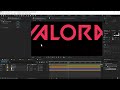 Advance Electric Logo Animation in After Effects - After Effects Tutorial