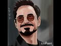 Drawing Robert Downey Jr | #shorts #ytshorts #viralshorts