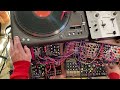 Dylan -- Blowin' In The Wind [edit from turntable/modular performance]