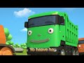 Five Heavy Vehicle Rangers🖐🏻 | Five Little Monkeys | Heavy Vehicles Song | Tayo the Little Bus