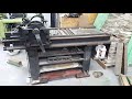 Mobility Cradle for a Vandercook 320 Proof Press