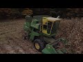 Corn Harvest With John Deere 55 Corn Special